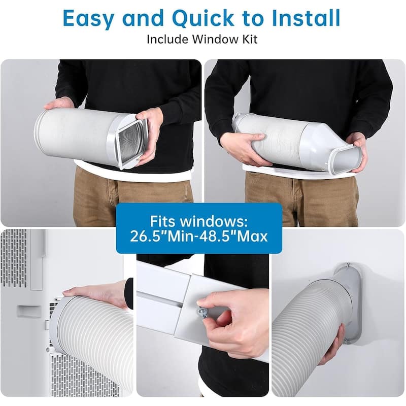 8000Btu Portable Air Conditioners Cool up to 350 Sq Ft