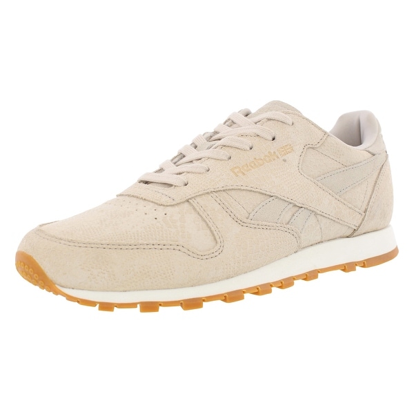 women's reebok classic leather exotic casual shoes