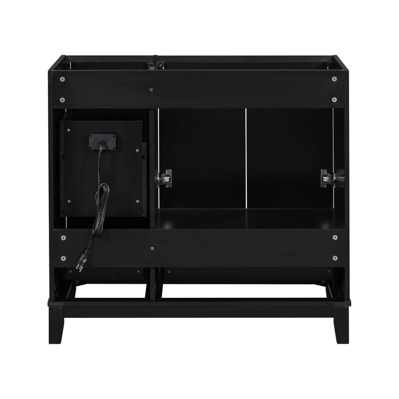 36 Inch Modern Bathroom Vanity with USB Charging