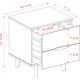 preview thumbnail 44 of 52, Middlebrook Mid-Century Solid Wood 2-Drawer Nightstand