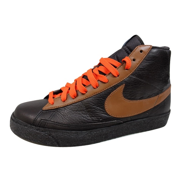Nike Men's Blazer Hi Premium Tar/Light British Tan-Team Orange-Blue 312457-021