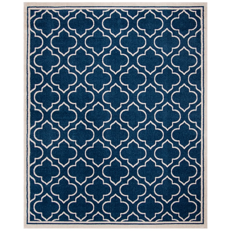 SAFAVIEH Amherst Contemporary Rug - Navy/Ivory - 8' x 10'