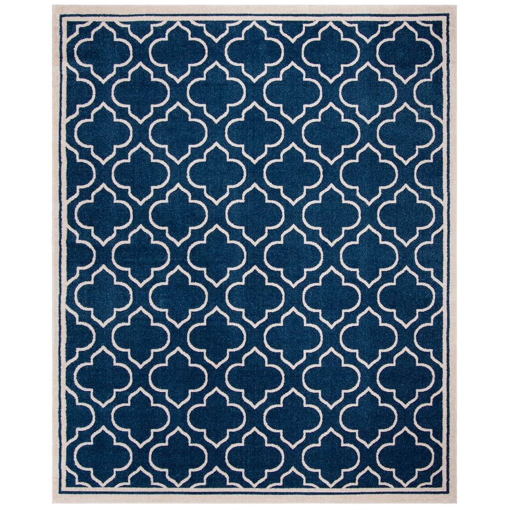 SAFAVIEH Amherst Contemporary Rug - Navy/Ivory - 8' x 10'