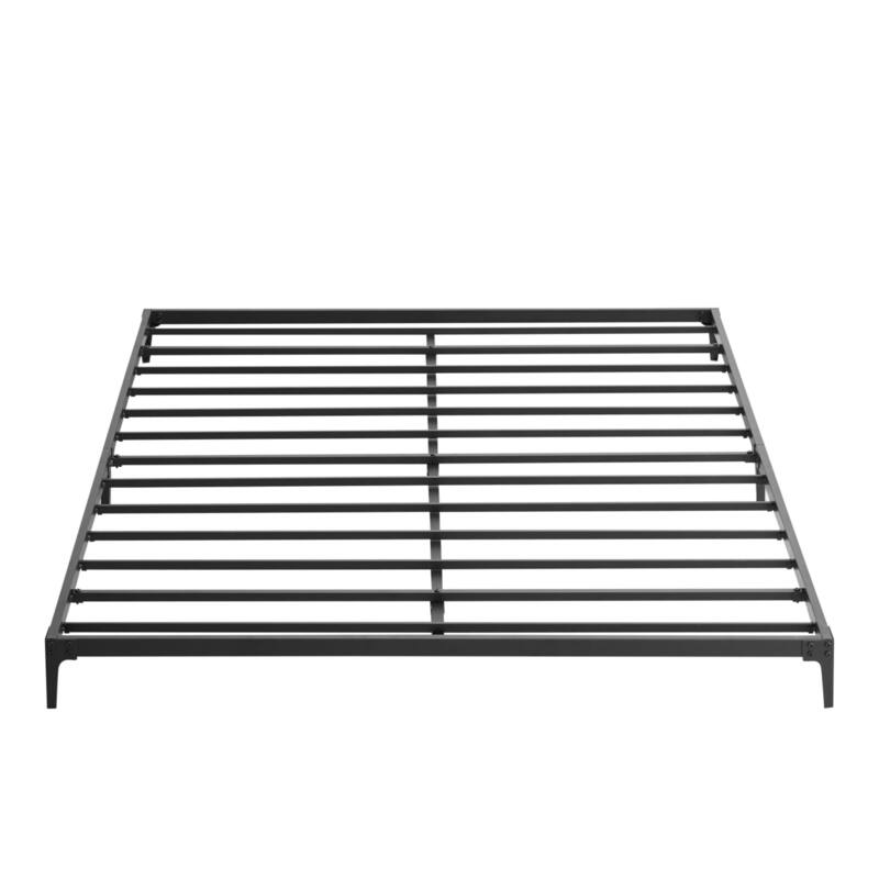 Heavy Duty Metal Platform Bed Frame - Black 6 Queen - Queen