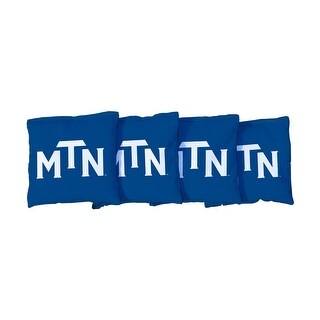 College Vault Middle Tennessee State MTSU Blue Raiders Blue Cornhole Bags