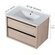 preview thumbnail 30 of 66, BNK 24/30/36 Inch Single Sink Bathroom Vanity with Soft Close Drawers