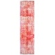 preview thumbnail 70 of 90, SAFAVIEH Adirondack Lida Modern Abstract Distressed Rug 2'6" x 10' Runner - Red/Gold - Runner