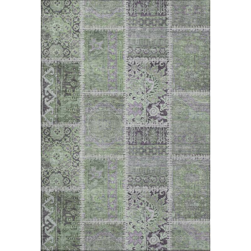 Premium Washable Super Soft Vintage Patchwork Mayfield Rug
