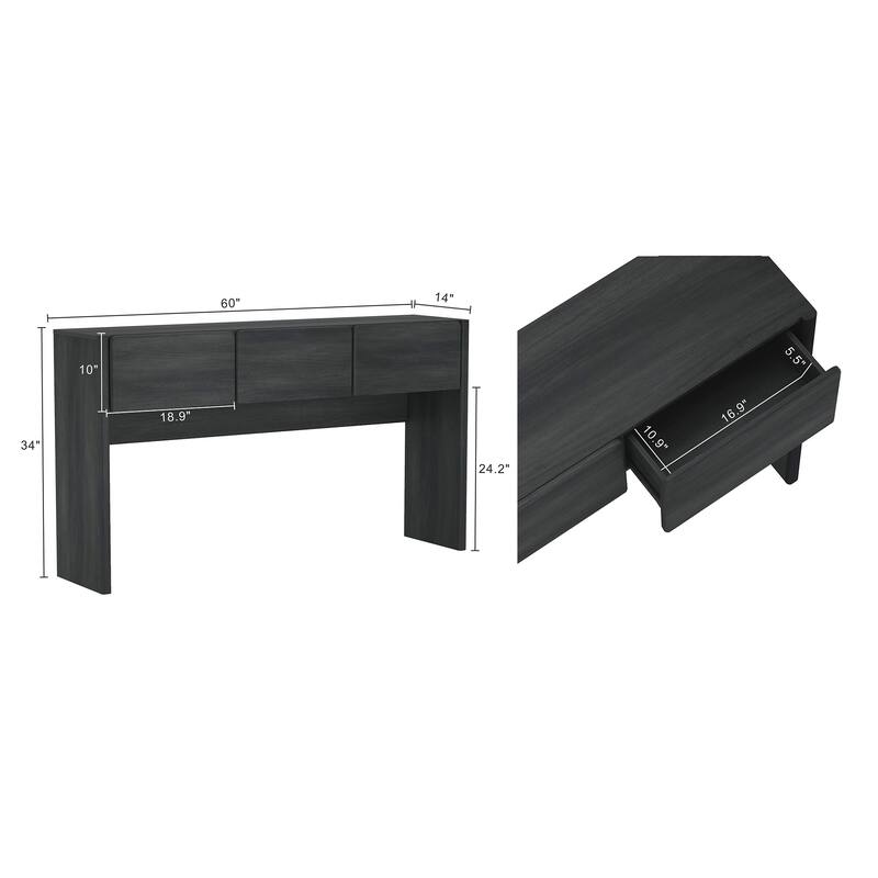 Manhattan Comfort Linda Modern Console Table