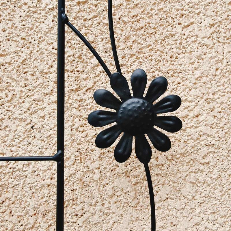 86.7" x 19.7'' Rust-Resistant Climbing Trellis for Garden Flowers and Vines