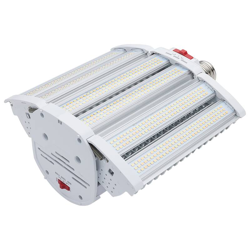 LED Shoe Box Lamp 90/100/110 Wattage Selectable 3K/4K/5K CCT Selectable 120-277V - White