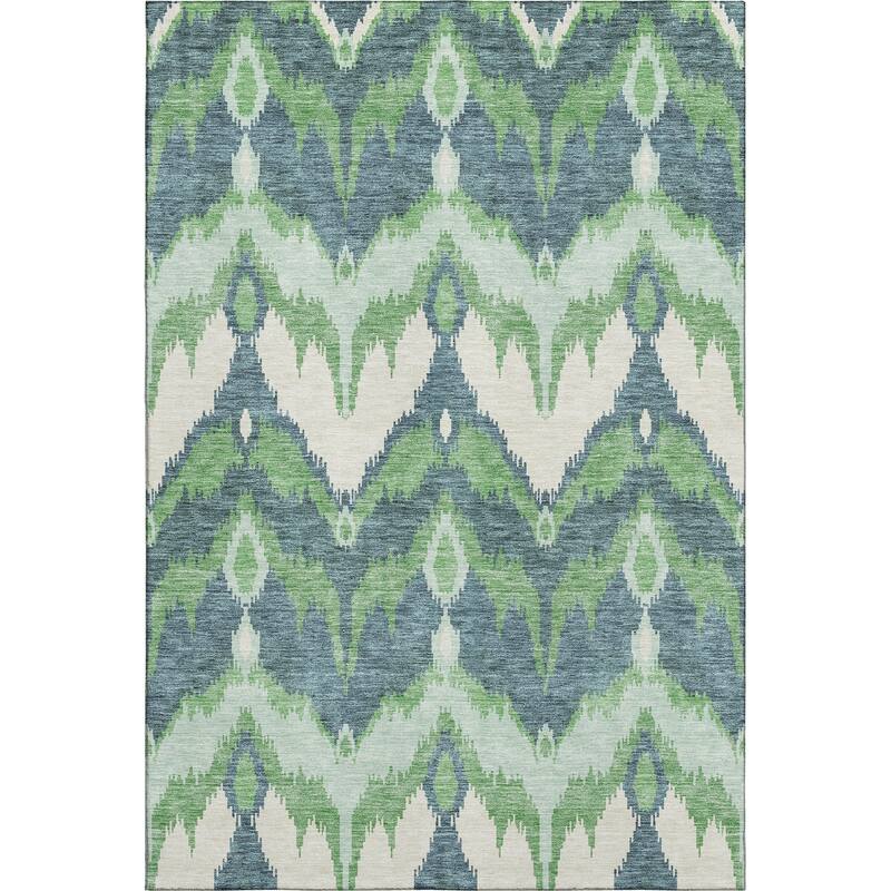 Premium Washable Super Soft Modern Ikat Mayfield Rug