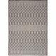 preview thumbnail 25 of 98, Nourison Positano Indoor/Outdoor Moroccan Area Rug 4' x 6' - Grey/Charcoal