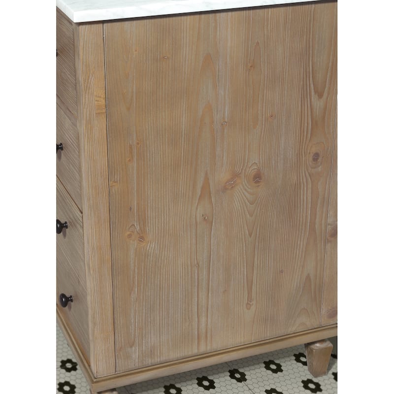 Ari Bath, Annie 36" Bathroom Vanity, Weathered Fir Finish