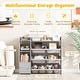 preview thumbnail 6 of 8, Gymax 4-Tier Kids Toy Storage Organizer Bookshelf w/ 8 Toy Organizer