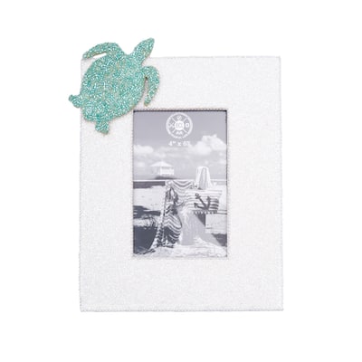 Sea Turtle Photo Frame 9.5 x 7.5 x 0.5 Inches.