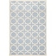 preview thumbnail 125 of 183, SAFAVIEH Handmade Cambridge Trudie Geometric Wool Rug 5' x 7' - Light Blue/Ivory - Rectangle