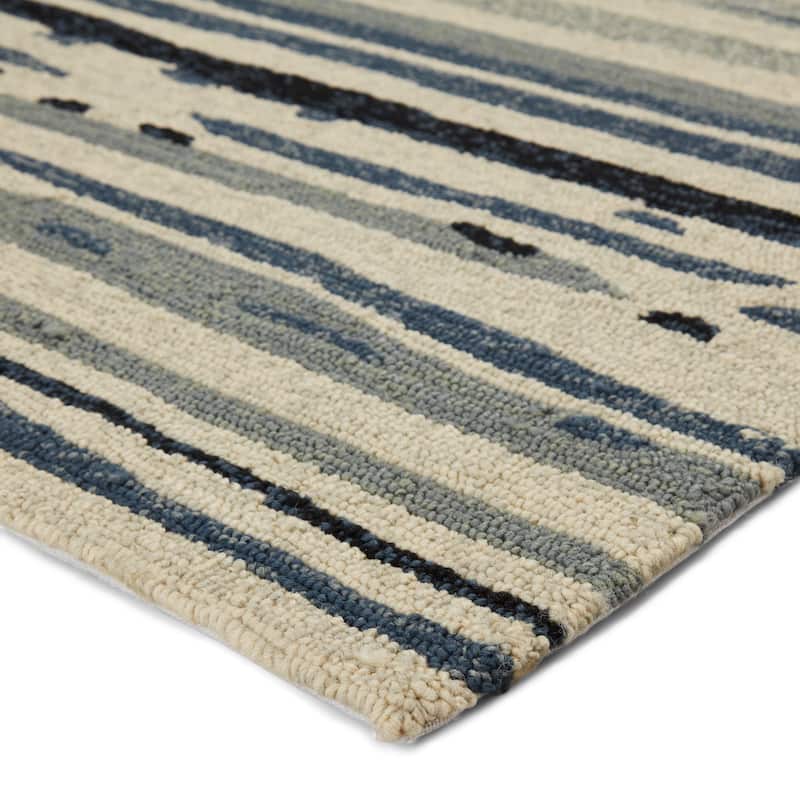 Sketchy Lines Indoor and Outdoor Abstract Area Rug