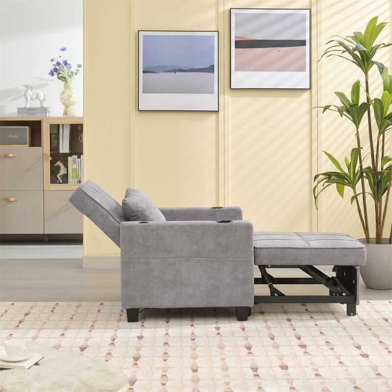 Chair Bed Convertible Chair 3-in-1 Pull Out Sleeper Chair Beds