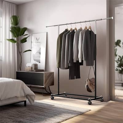 Standard Rod Garment Rack - 58.27"D x 30.51"W x 14.96"H