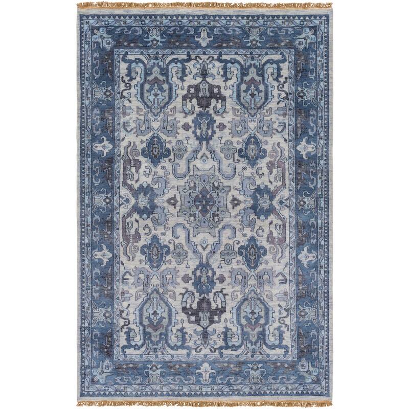 Hand-Knotted Almeria Wool Area Rug - 2' x 3' - 2' x 3'