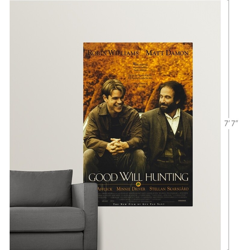 Good Will Hunting Sean Maguire Boat Painting Film Poster Robin