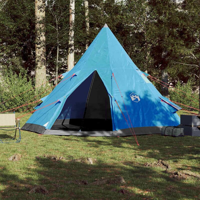 vidaXL Camping Tent Tipi 4-Person Waterproof
