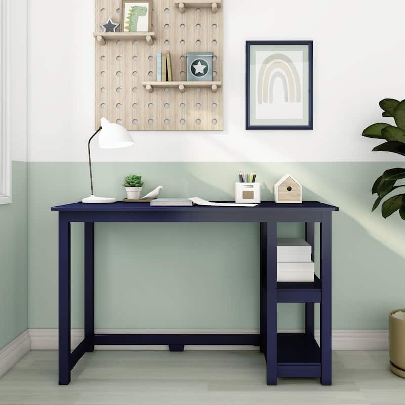 Max and Lily Desk with Bookshelves