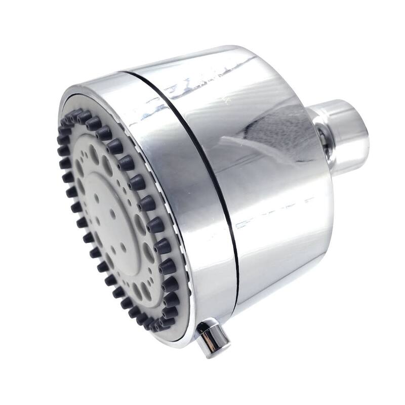 Kingston Brass Vilbosch 1.8 GPM Multi Function Shower Head - Polished Chrome