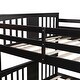 preview thumbnail 21 of 32, Multifunctional Bunk Bed With Storage,Full over Full Bunk Bed with Drawers and Ladder for Bedroom, Guest Room Furniture