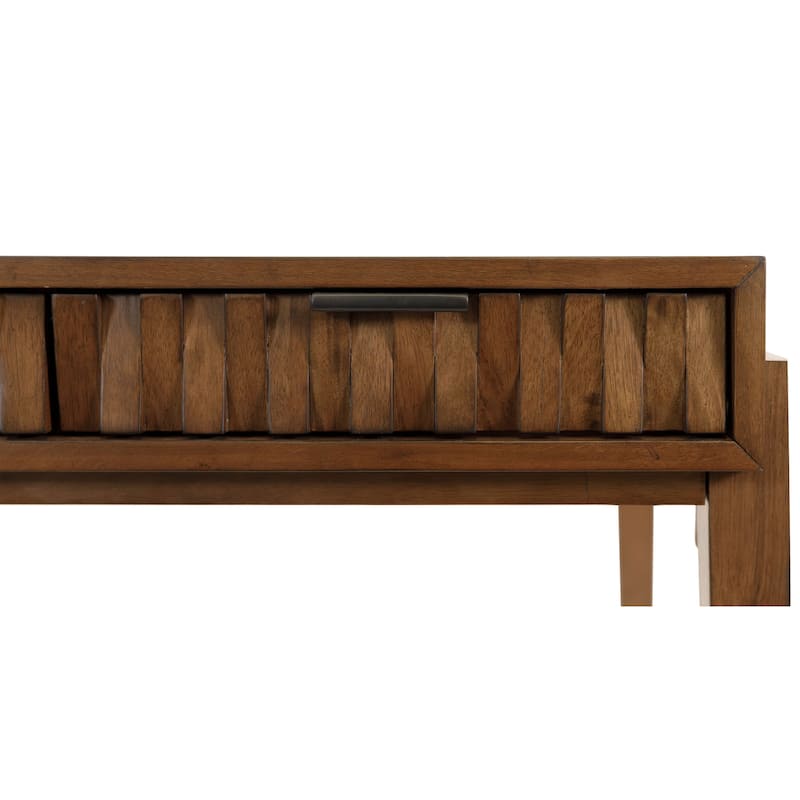 Mid-century Modern Writing Desk, Office Desk, Brown