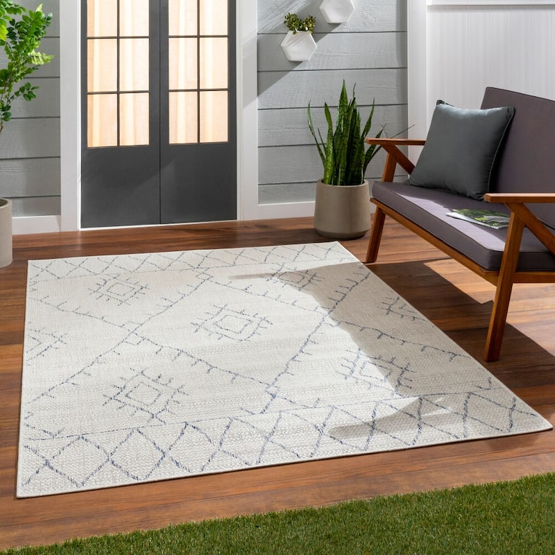 Livabliss Eagean Global Indoor/Outdoor Area Rug