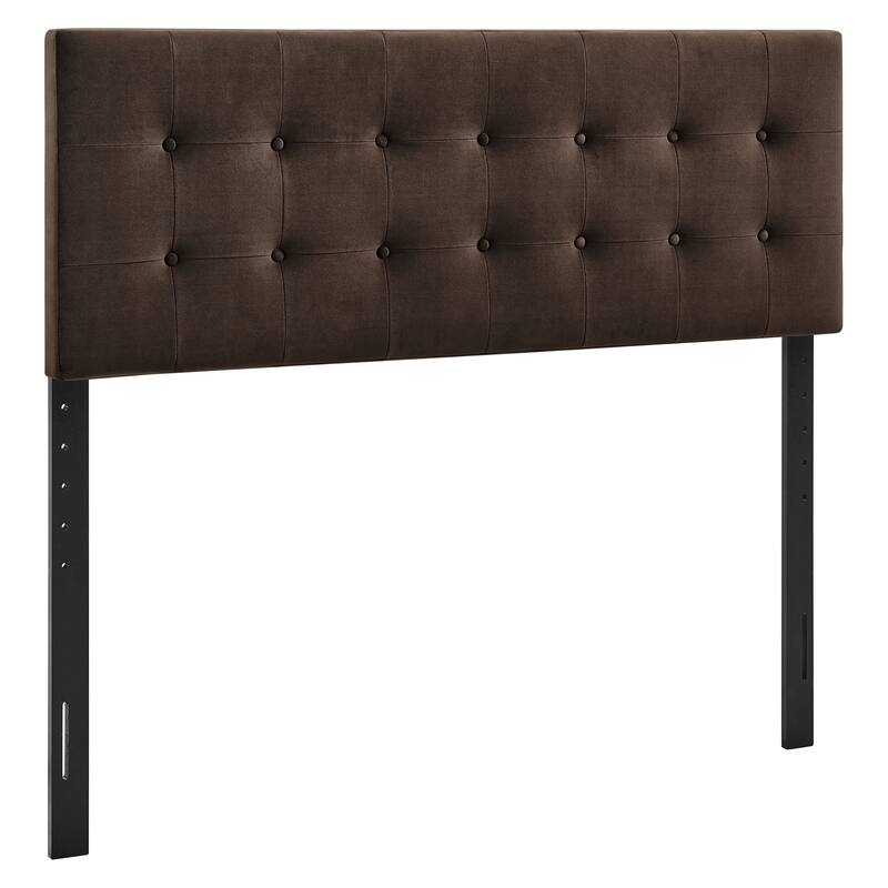 Emily Biscuit Tufted Performance Velvet Headboard