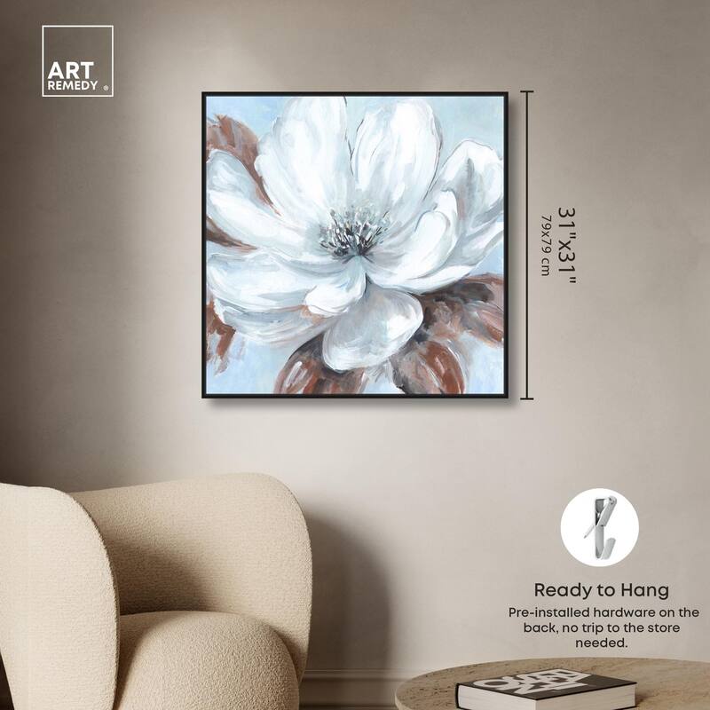 Delicate Blooms I Canvas by Art Remedy