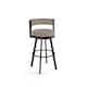 Option Cold Beige Polyester / Dark Brown Metal