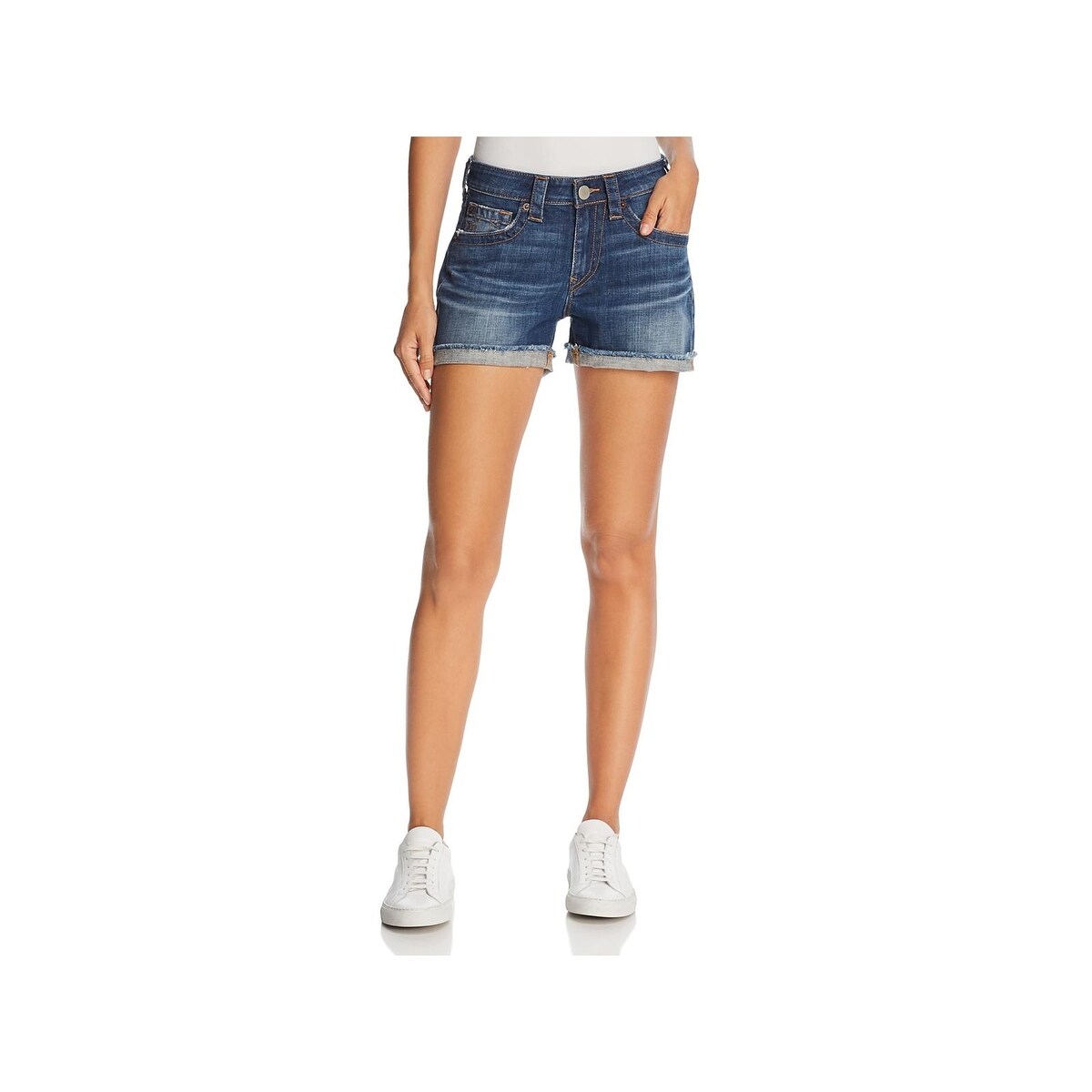 true religion women's denim shorts