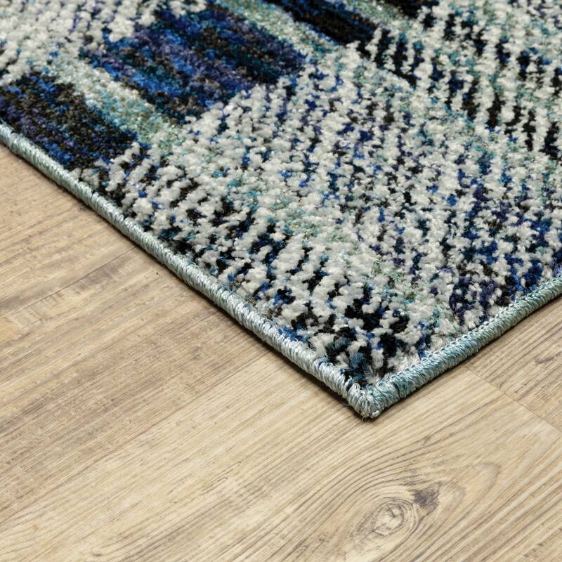 Style Haven Athena Distressed Plaid Area Rug
