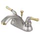 Option Brushed Nickel/Polished Brass