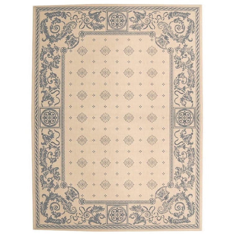 SAFAVIEH Courtyard Beverley Indoor/ Outdoor Waterproof Patio Backyard Rug
