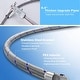 preview thumbnail 5 of 8, Single Handle Pull Down Sprayer Kitchen Faucet in Brushed Nickle