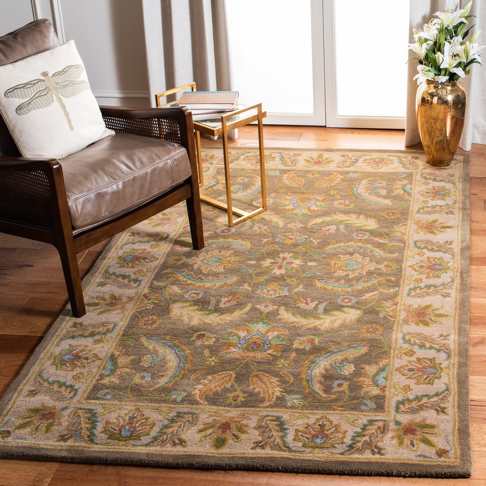 SAFAVIEH Handmade Heritage Triumph Traditional Oriental Wool Rug