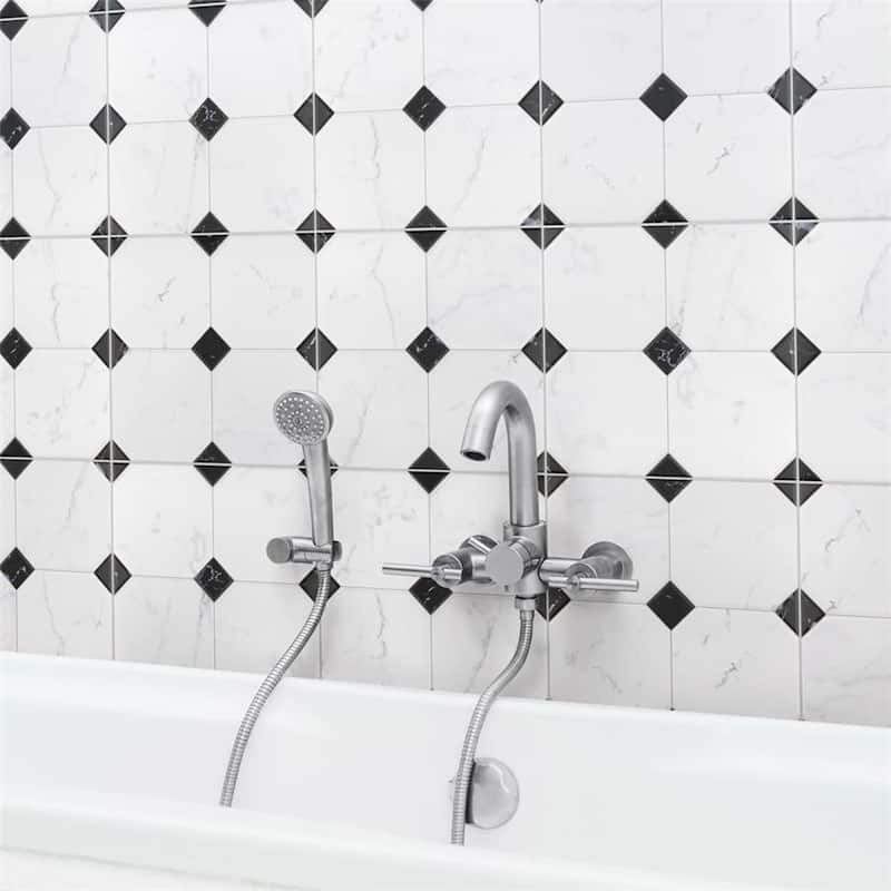 Merola Tile Betera Blanco 13-1/8"x13-1/8" Porcelain Floor and Wall Tile