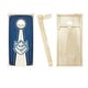 preview thumbnail 2 of 7, St Louis Billikens Stained Pyramid Outdoor Cornhole Board Set
