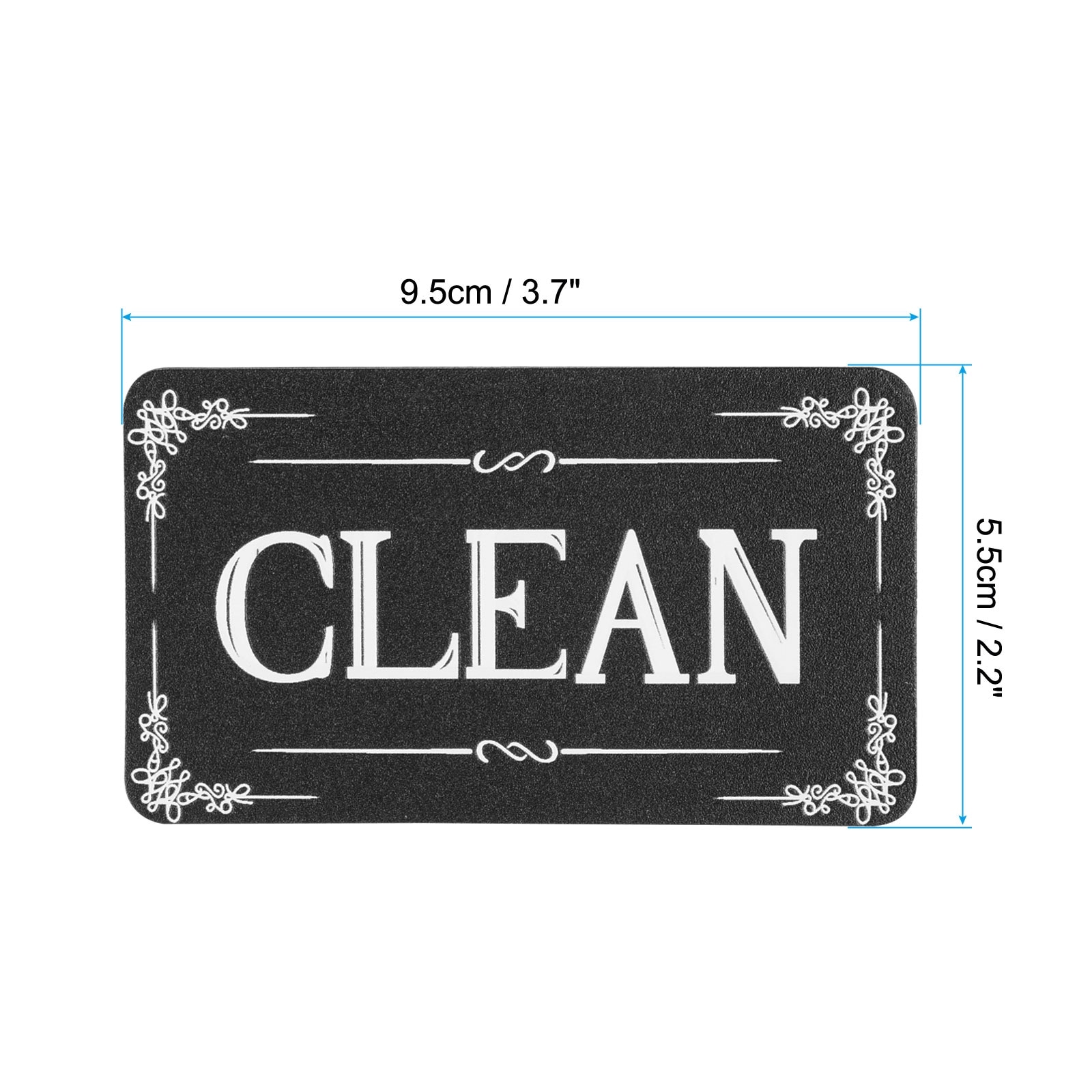 Dirty Clean Dishwasher Magnet, Refrigerator Sign Magnet, Black, White -  Black, White - On Sale - Bed Bath & Beyond - 38196966