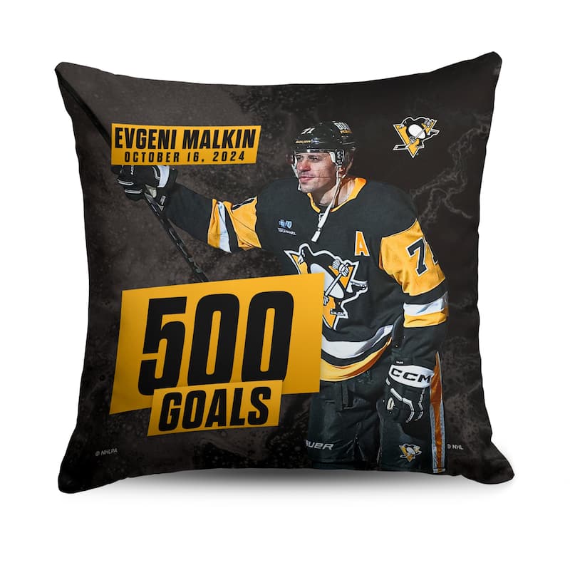 NHL Player 18 Inch Throw Pillow