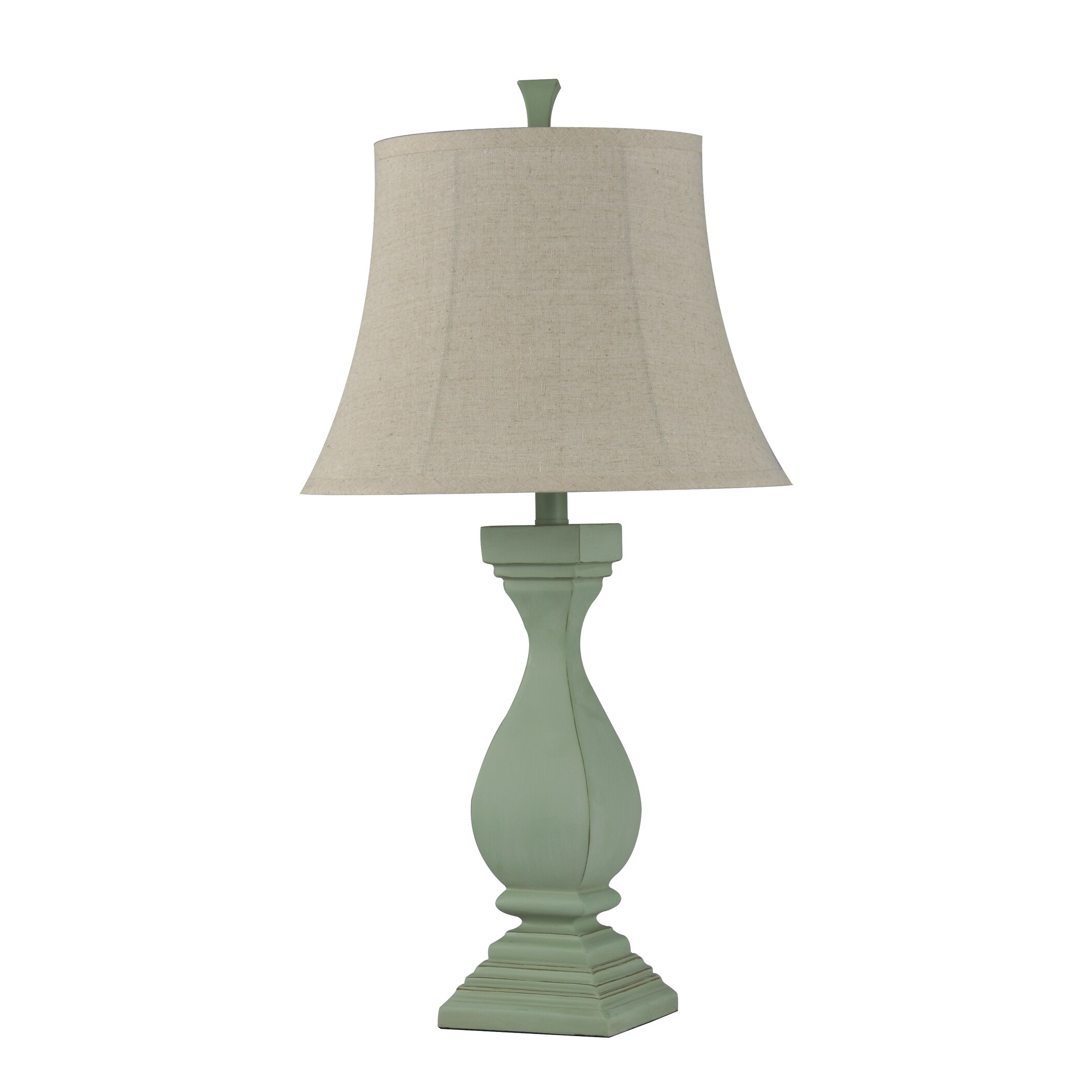 green table lamp shades