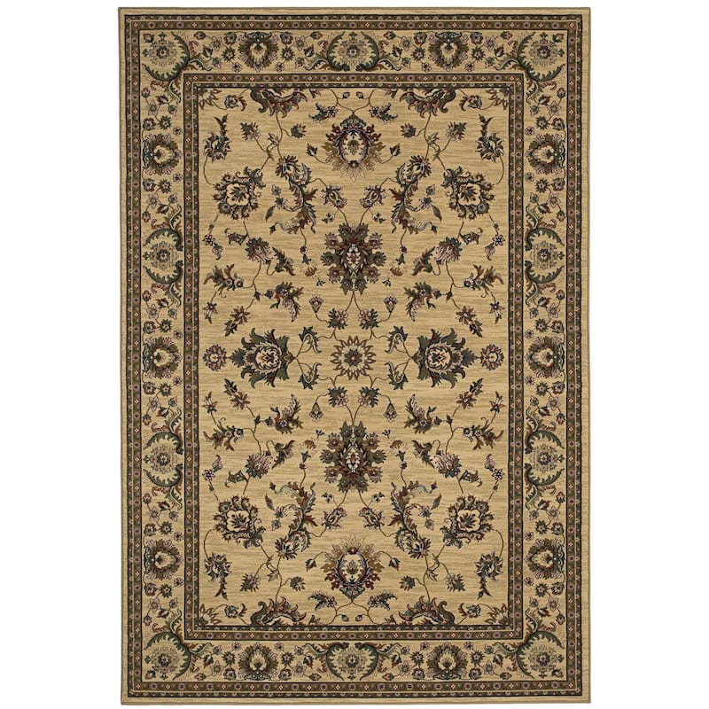 HomeRoots Oriental Traditional Square Area Rug