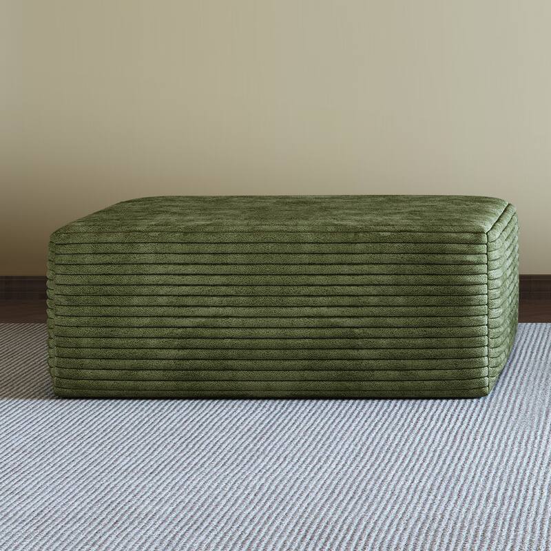 ottoman green for Living Room