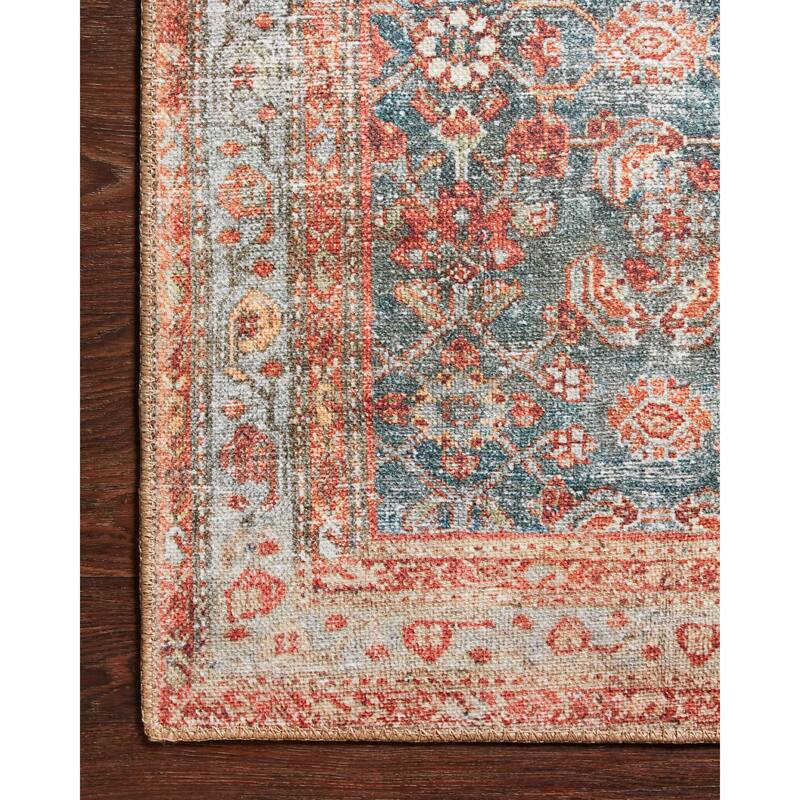 Alexander Home Dhanya Bohemian Vintage Border Printed Rug