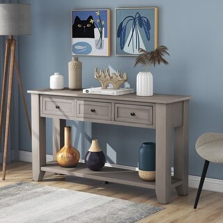 American Style 55'' Console Table , Made of High Quality Pine Wood ...